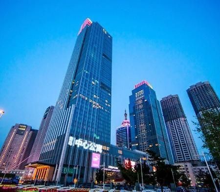 Qingdao Jinshan We+ Holiday Apartment Esterno foto