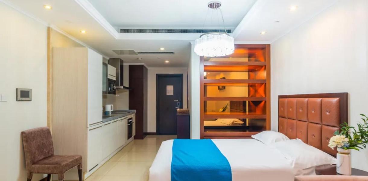 Qingdao Jinshan We+ Holiday Apartment Esterno foto