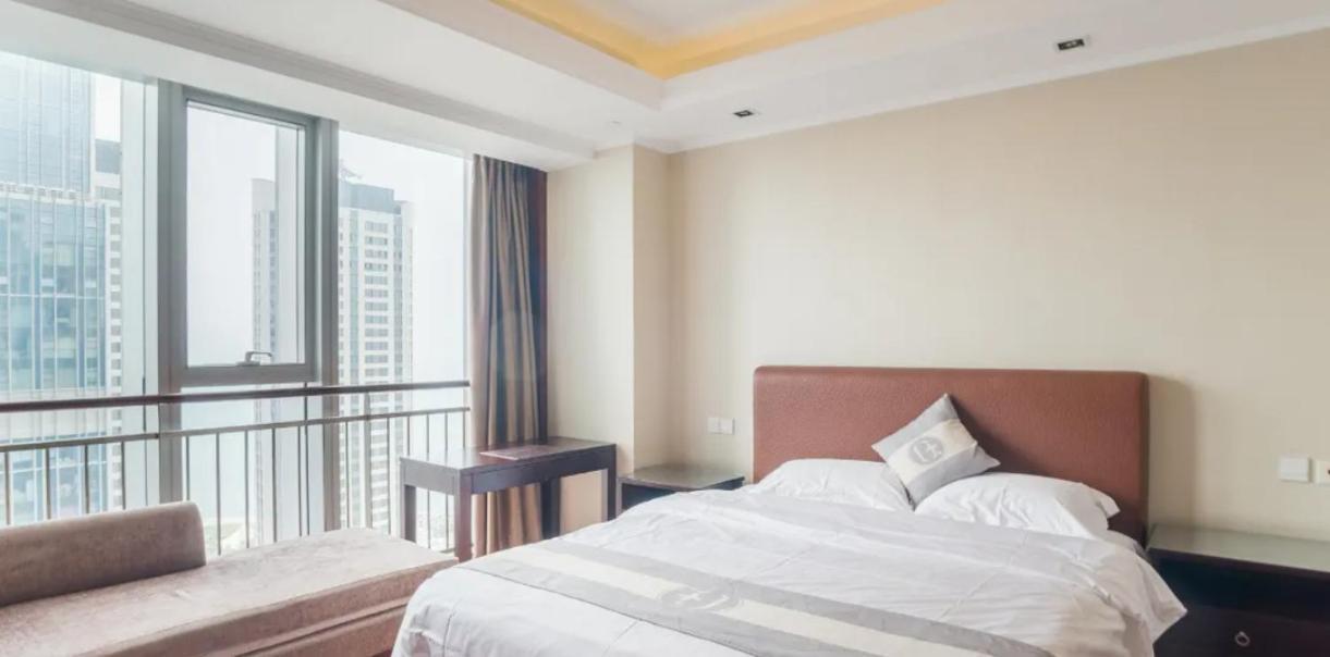 Qingdao Jinshan We+ Holiday Apartment Esterno foto