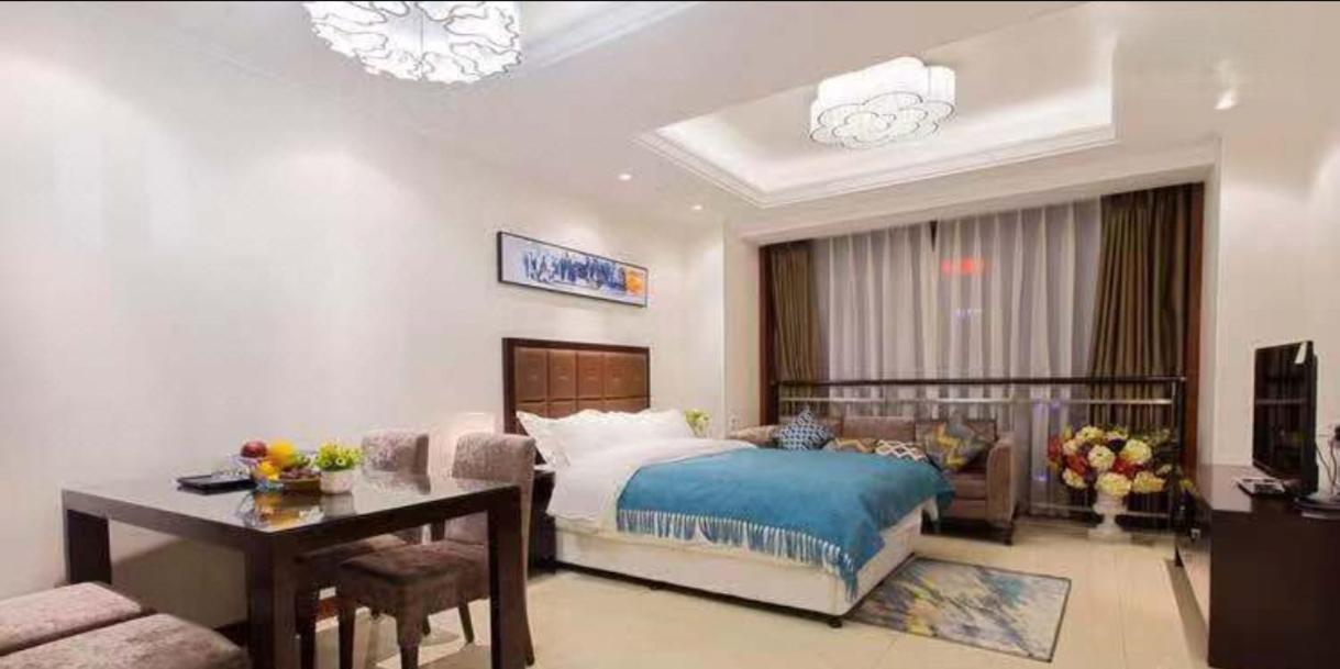 Qingdao Jinshan We+ Holiday Apartment Esterno foto