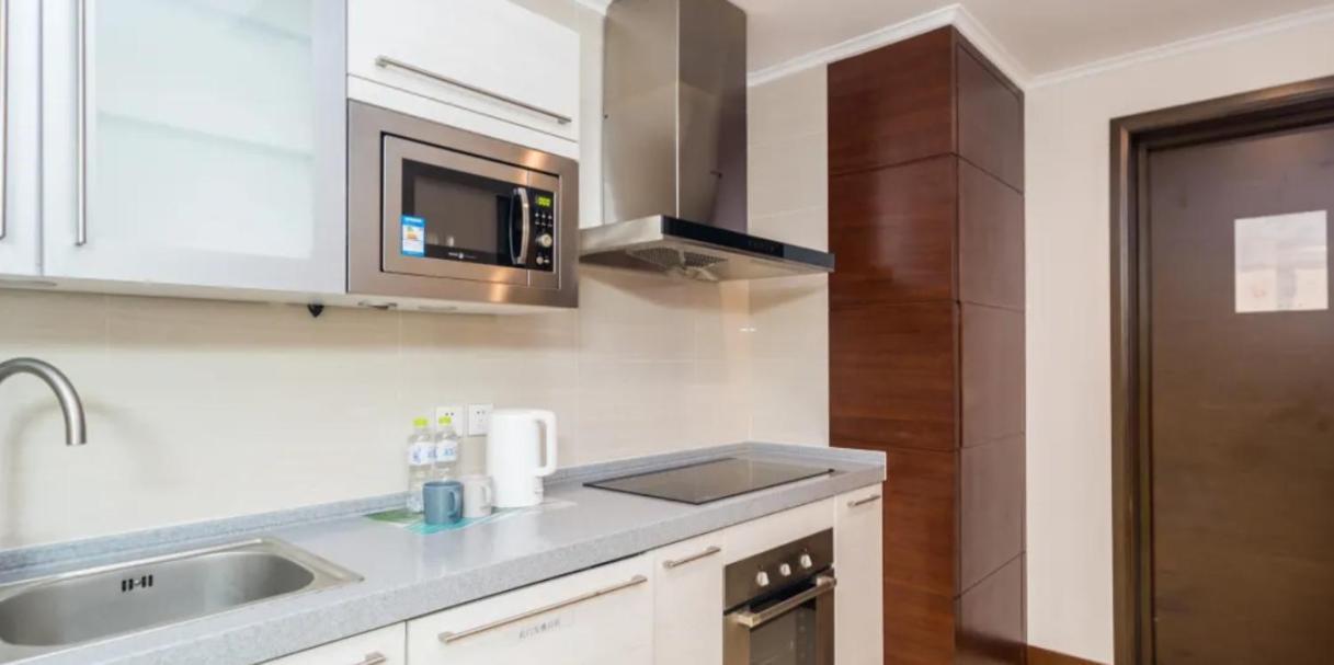 Qingdao Jinshan We+ Holiday Apartment Esterno foto