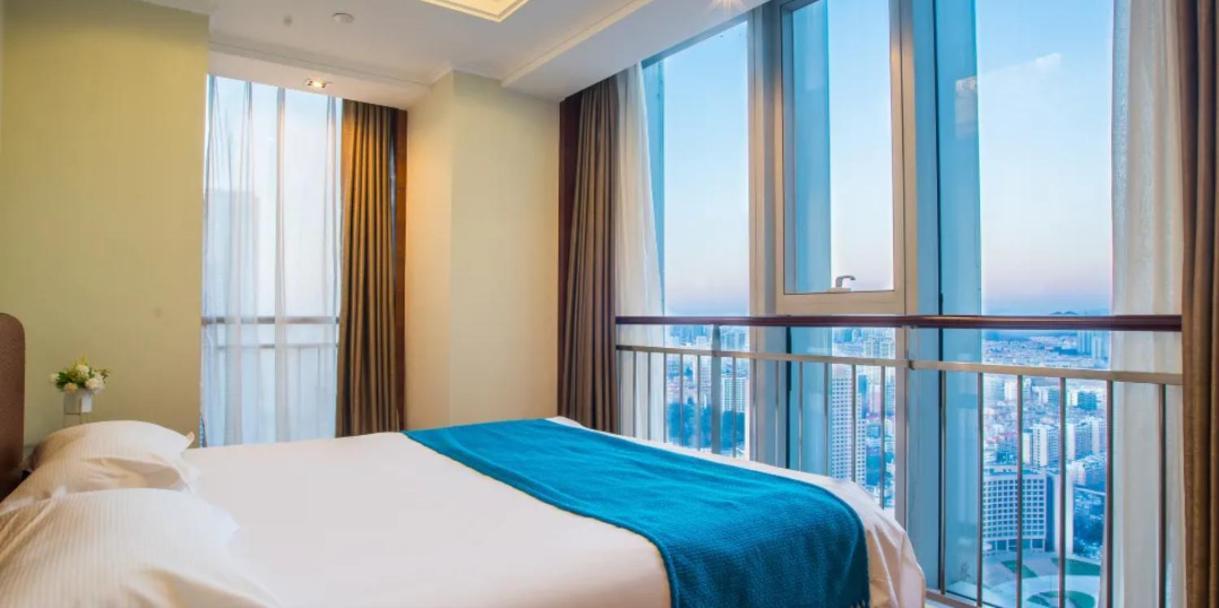 Qingdao Jinshan We+ Holiday Apartment Esterno foto