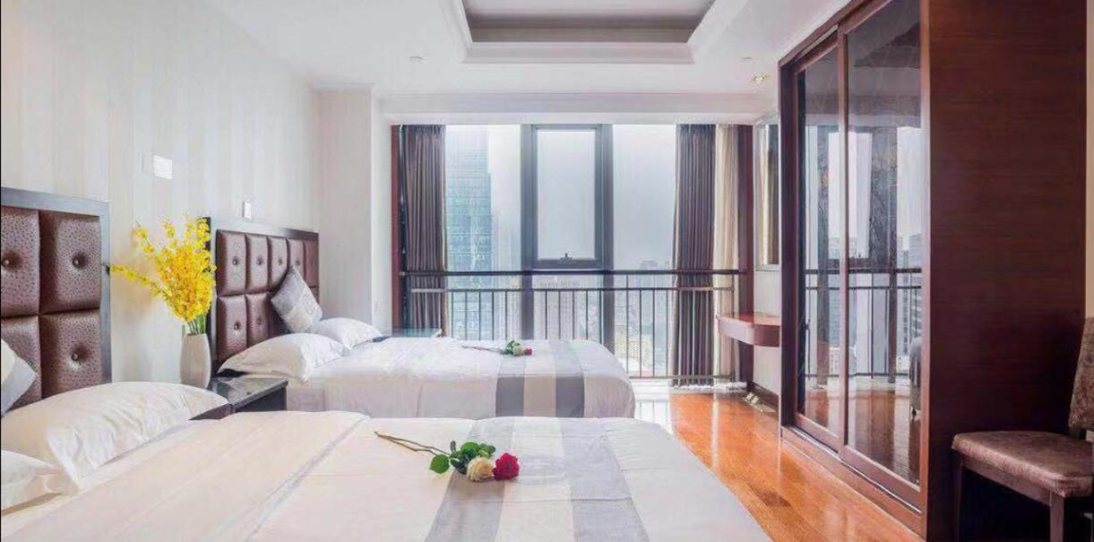 Qingdao Jinshan We+ Holiday Apartment Esterno foto