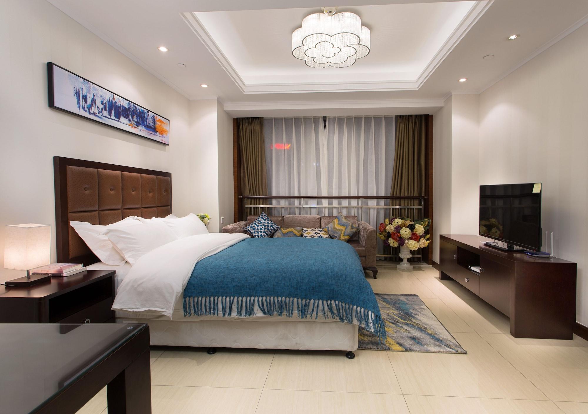 Qingdao Jinshan We+ Holiday Apartment Esterno foto
