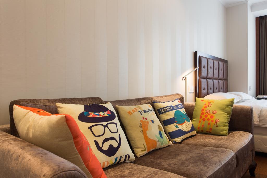 Qingdao Jinshan We+ Holiday Apartment Esterno foto