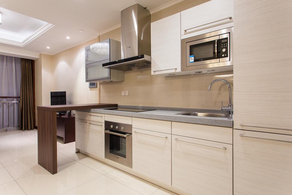 Qingdao Jinshan We+ Holiday Apartment Esterno foto