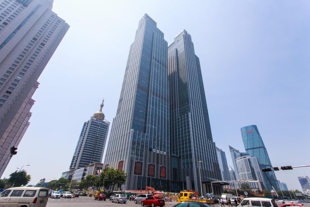 Qingdao Jinshan We+ Holiday Apartment Esterno foto