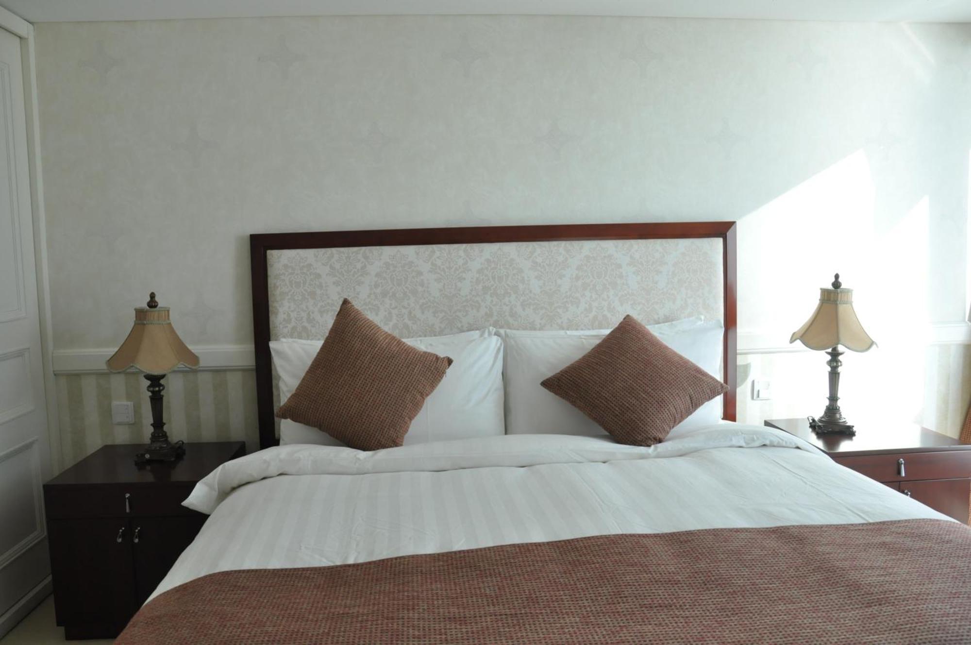 Qingdao Jinshan We+ Holiday Apartment Esterno foto